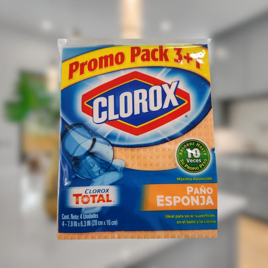 PAÑO ESPONJA CLOROX 3 UND