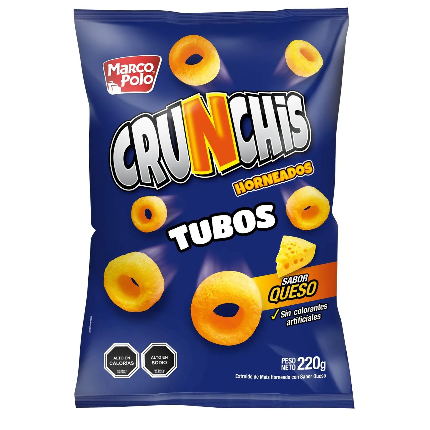 CRUNCHIS TUBOS 220GR MARCO POLO