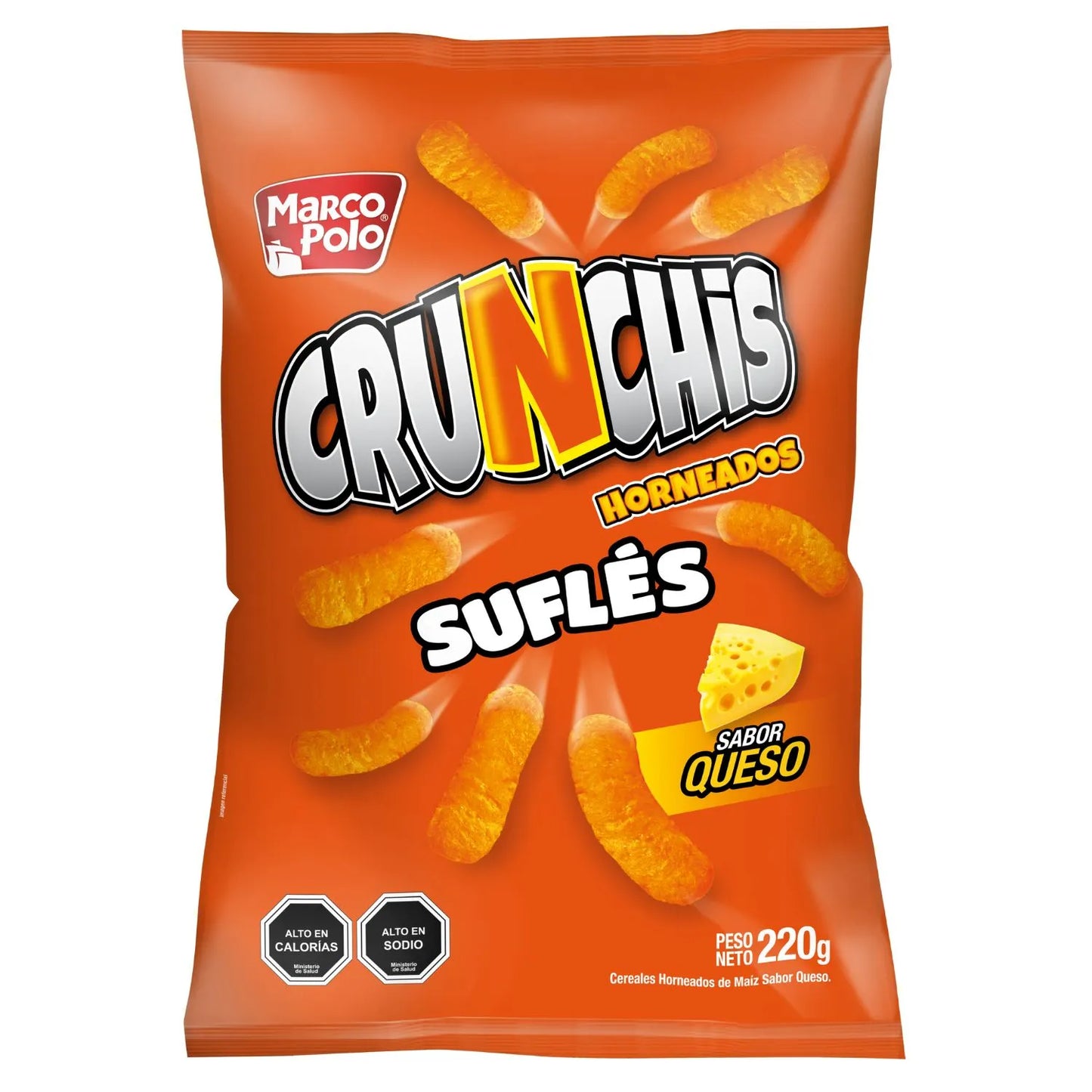 CRUNCHIS SUFLES 220GR MARCO POLO