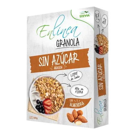 GRANOLA ALMENDRA EN LINEA 320 GRS