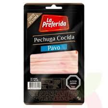 PECHUGA COCIDA DE PAVO 125GR