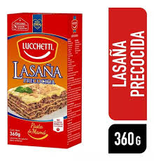 LASAÑA PRECOCIDA LUCCHETTI 360 GRS