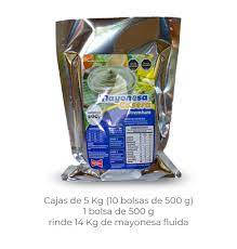 MAYONESA EN POLVO CASERA PREMIUM DEMESA 500 GRS