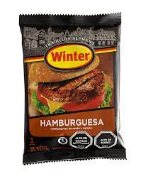 HAMBURGUESA DE VACUNO Y CERDO WINTER 100GRS