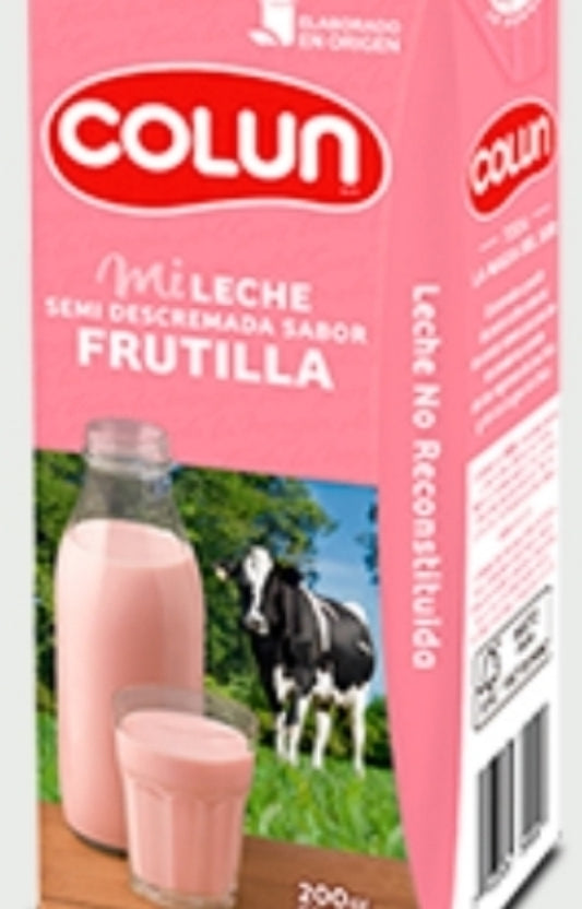 LECHE FRUTILLA COLUN LITRO