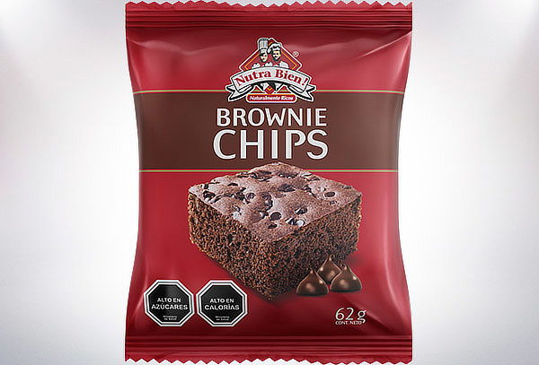 BROWNIE CHIPS NUTRA BIEN 62 G