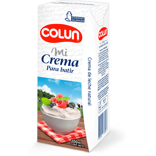 CREMA DE LECHE COLUN 200 CC