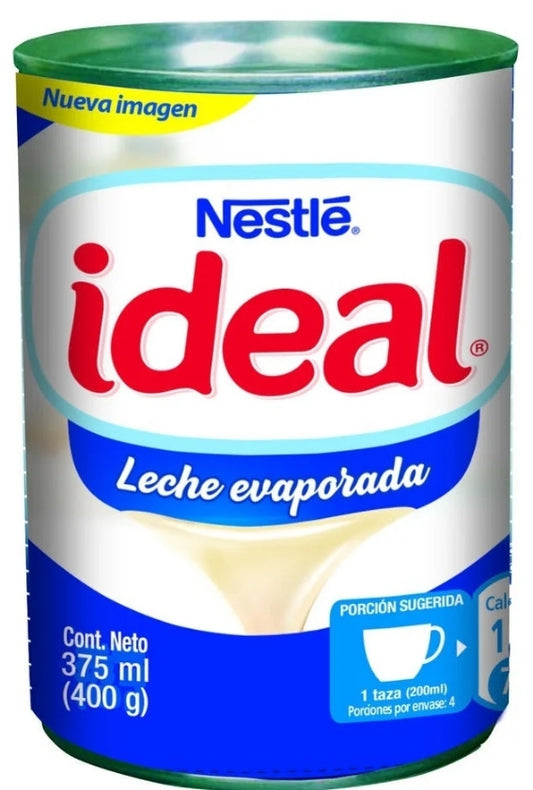 LECHE EVAPORADA IDEAL 400GRS