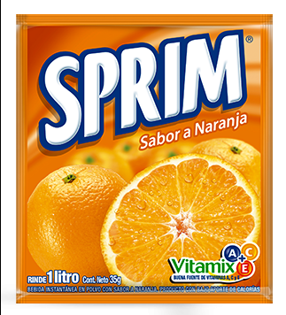 SPRIM NARANJA 25 grs